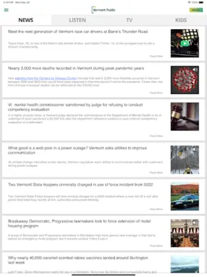 Vermont Public android App screenshot 4